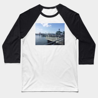 East River View Williamsburg Brooklyn Baseball T-Shirt